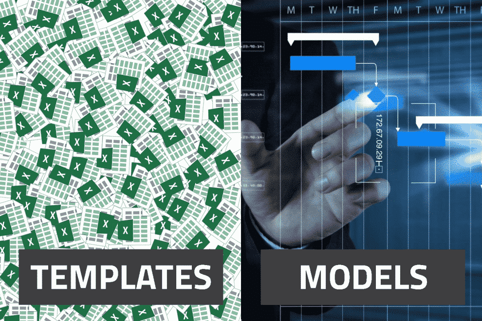 project budget template vs. model