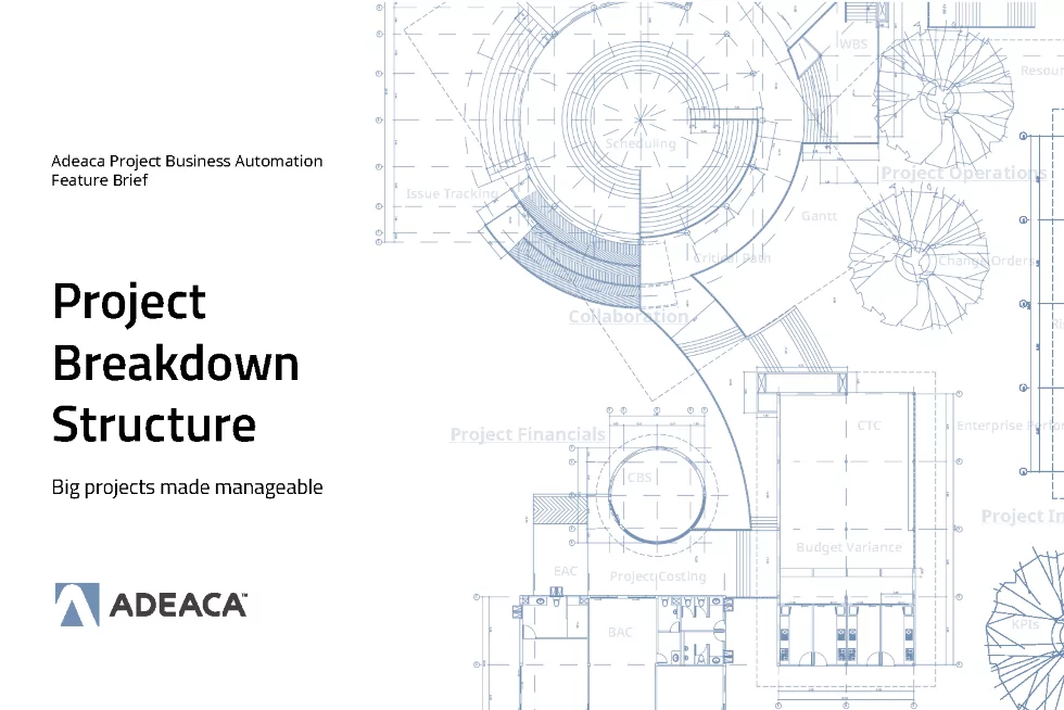 Adeaca Introduces Project Breakdown Structure (PBS) to Transform the Way Large Projects are Managed and Executed