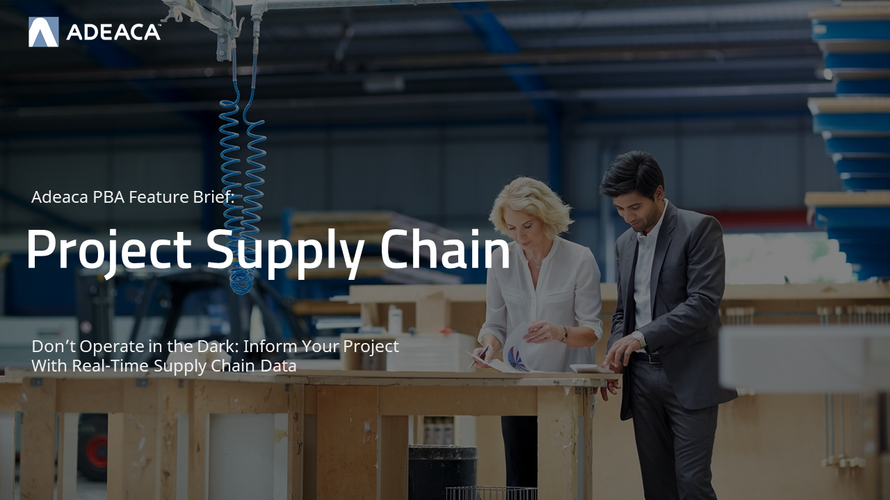 Project Supply Chain Feature Brief