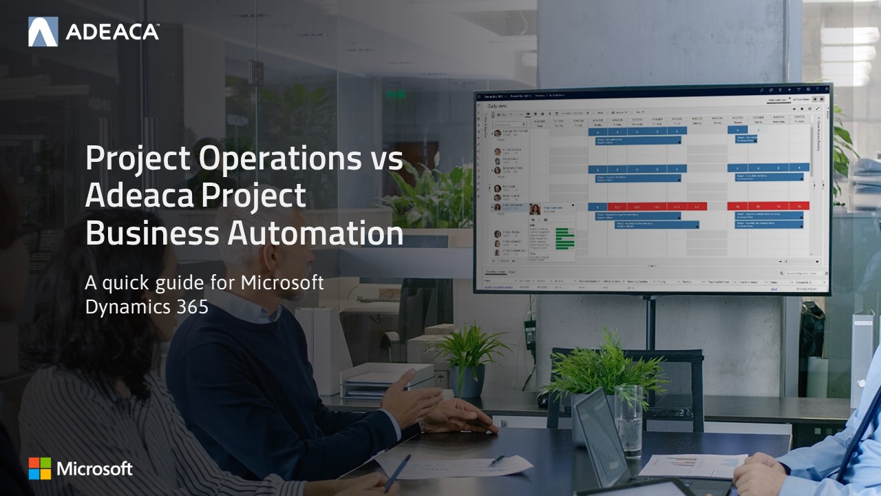 Project Operations Quick Guide