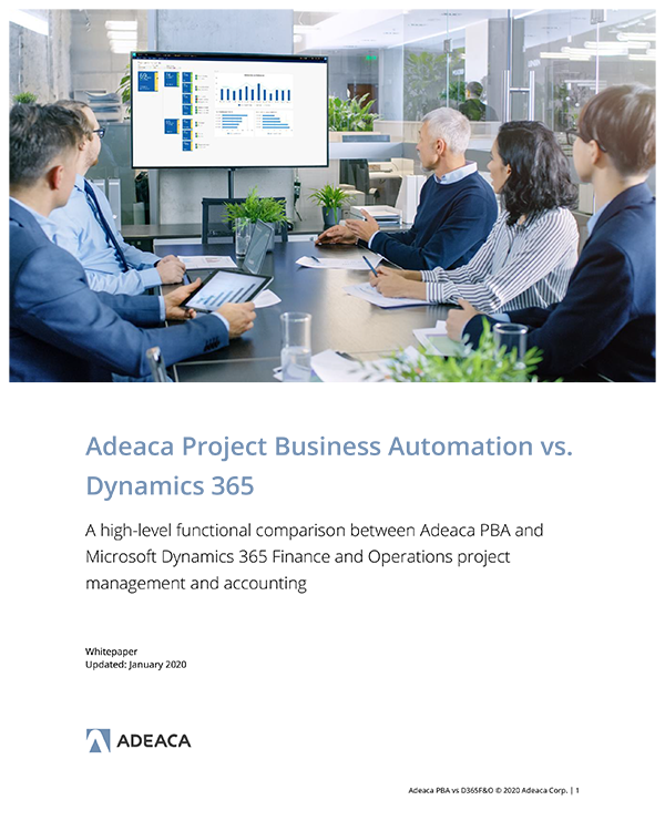 project-financials-dynamics-365